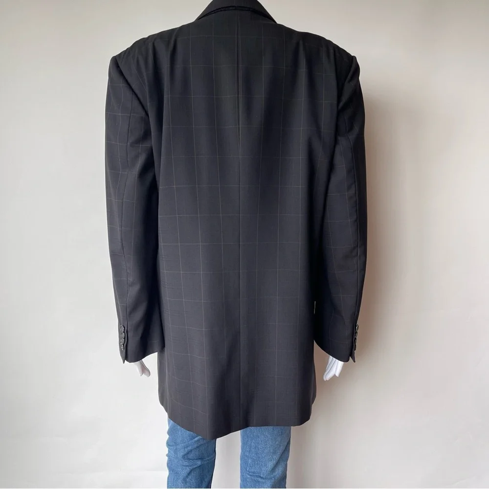 Corneliani Extra Fine Virgin Wool 3 Button Tailored Blazer IT50R US40R